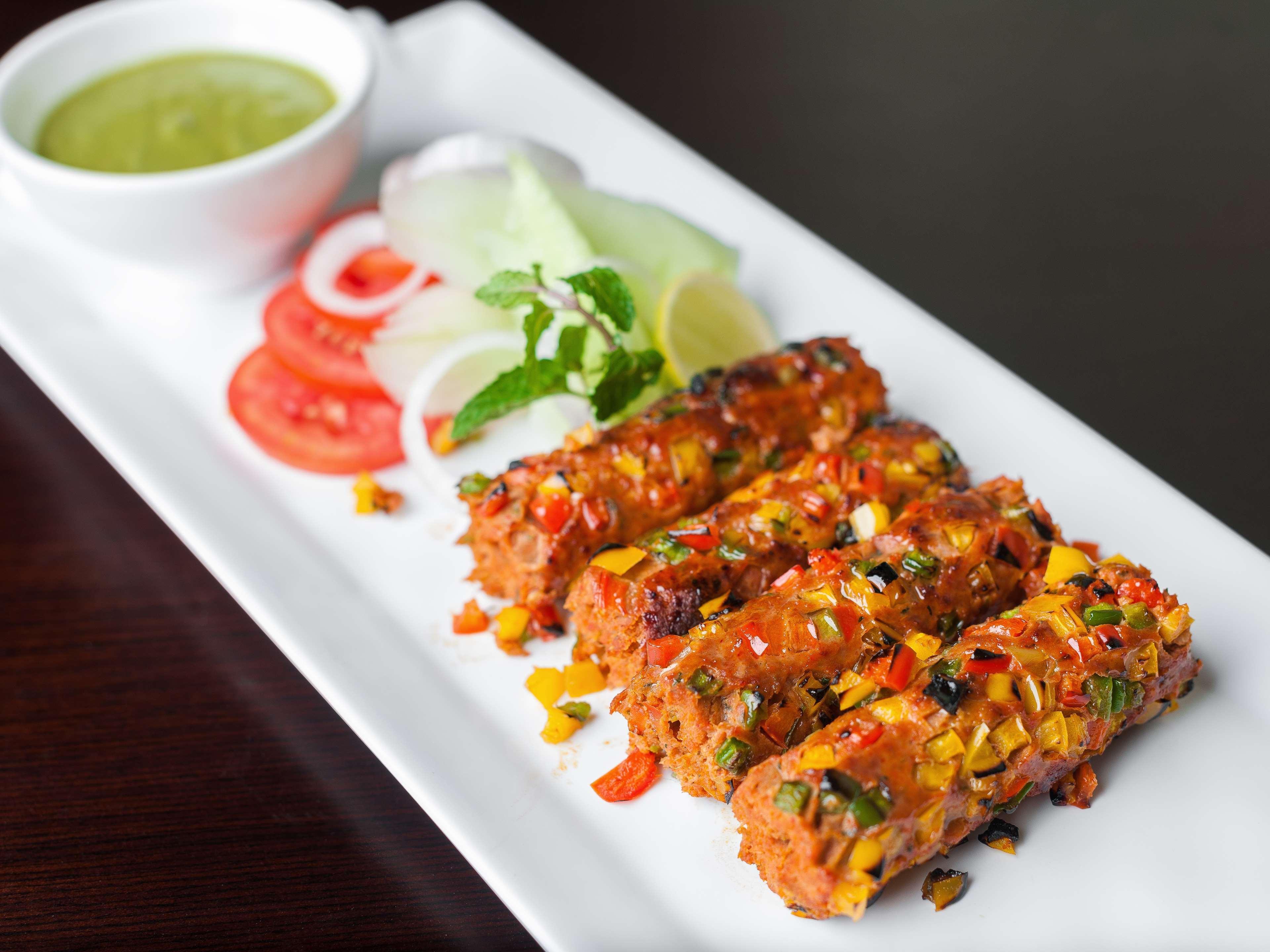 Hyatt Place Gurgaon Udyog Vihar Екстер'єр фото Vegetable Seekh Kebab