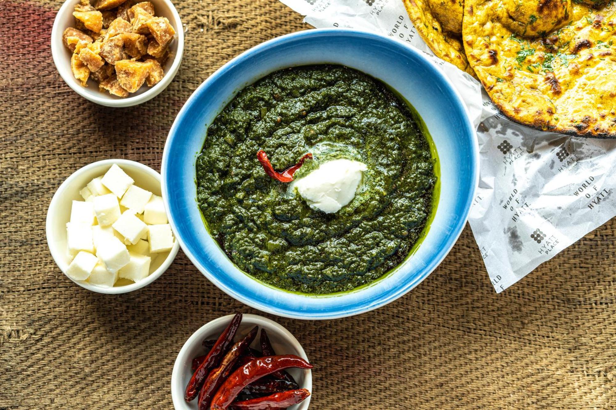 Hyatt Place Gurgaon Udyog Vihar Екстер'єр фото Palak paneer